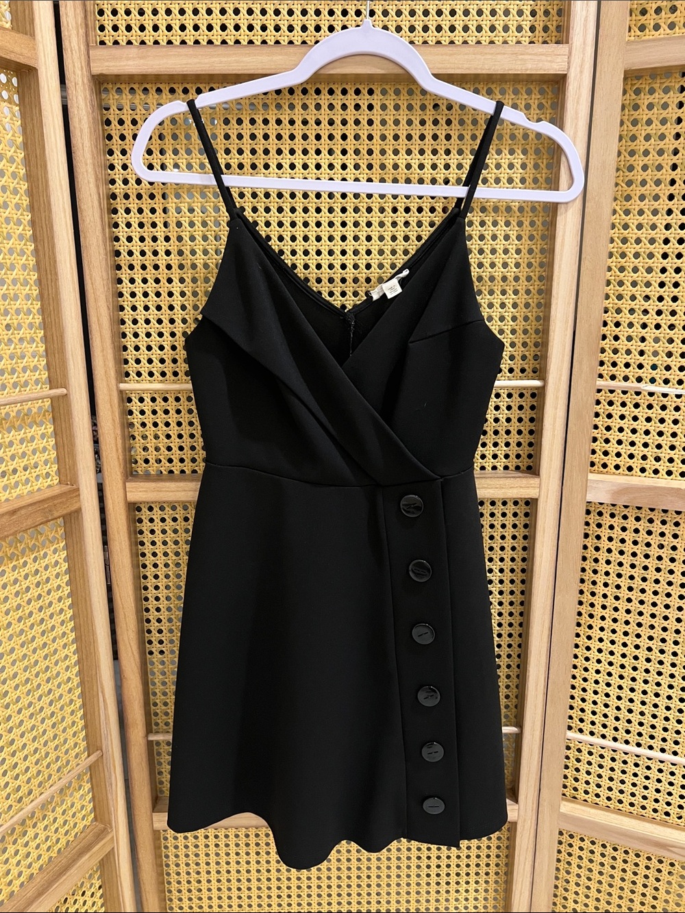 Urban outfitters Black Spaghetti-Strap A-Line Dress size small